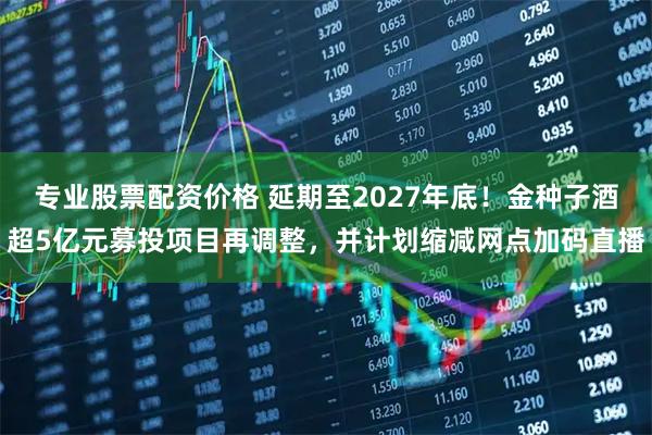 专业股票配资价格 延期至2027年底！金种子酒超5亿元募投项目再调整，并计划缩减网点加码直播